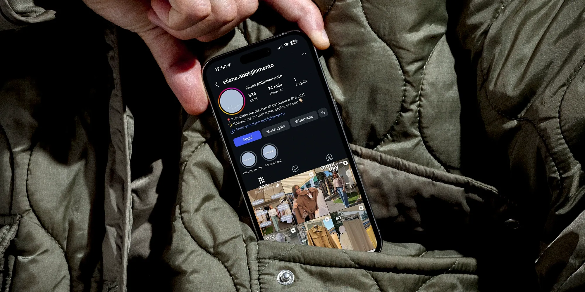 Anteprima progetto ELIANA ABBIGLIAMENTO