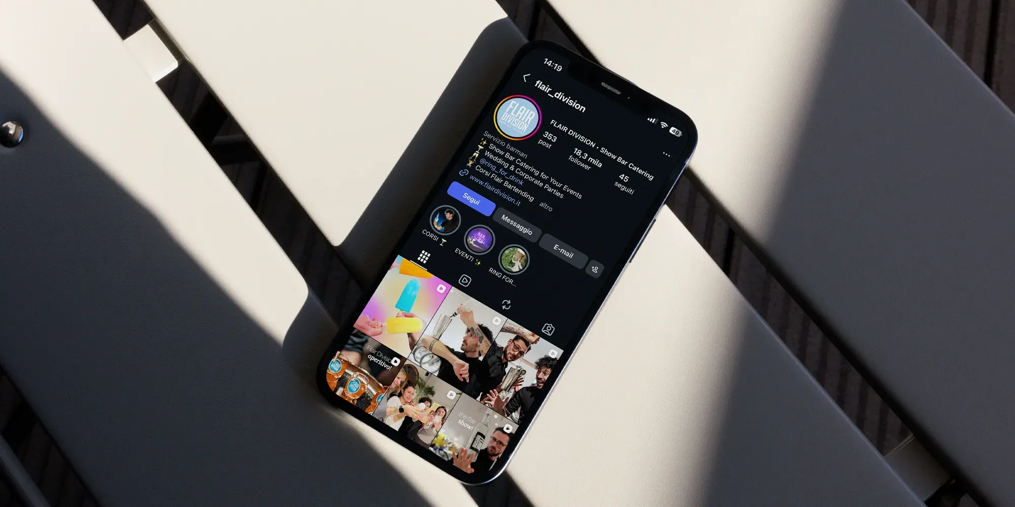 Anteprima progetto Flair Division