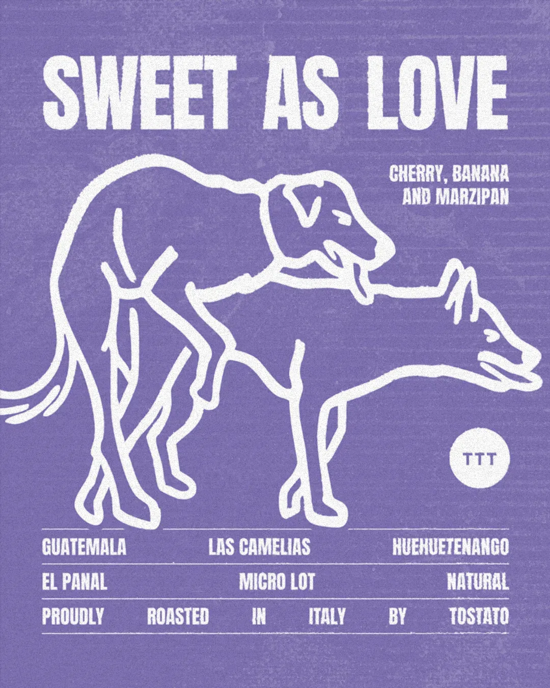 Progetto completo di branding Tostato con etichette e packaging per caffè specialty bresciano